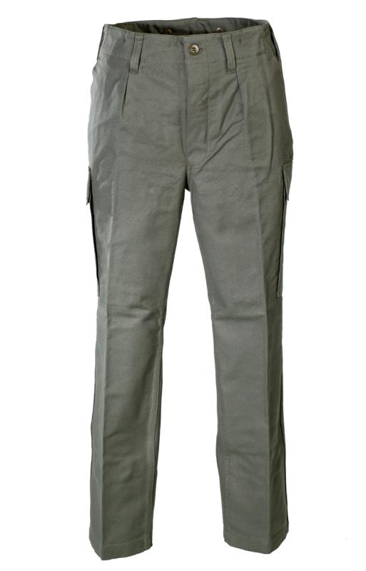 Bundeswehr Feldhose Moleskin - steingrau-oliv